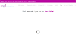 Desktop Screenshot of clinicaimar.com